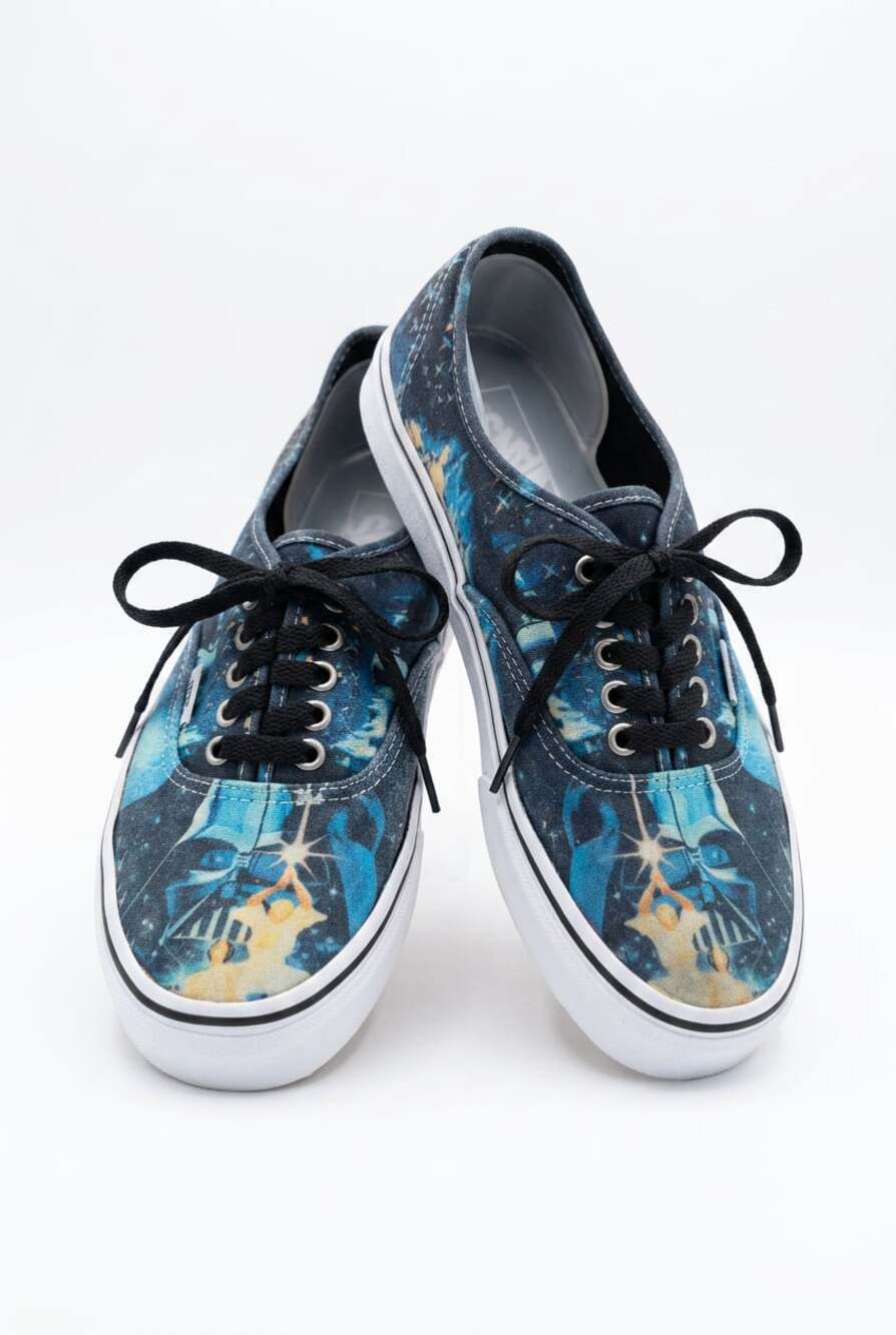 Vans Star Wars Authentic A New Hope Movie Poster Sneakers
